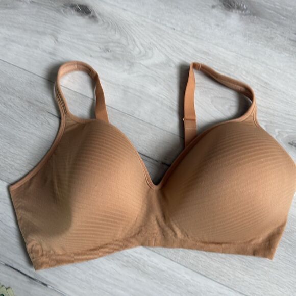 UNDEROUTFIT THE COMFORT SHAPING BRA LIFT STRIPE COFFEE 3XL NWT in packaging - Picture 6 of 6